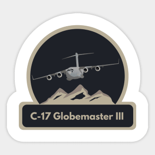 C-17 US Air Force Airplane Sticker